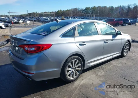 2017 Hyundai Sonata Sport z USA, uszkodzony, nr VIN 5NPE34AF7HH445924